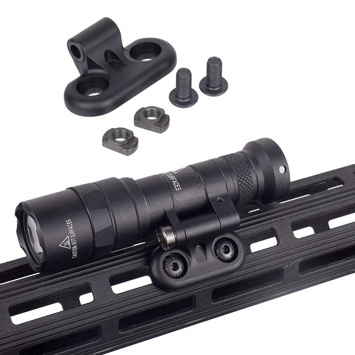 Tactical SureFire Offset Weapon Flashlight M340C M640DF M340V M640V Strobe Scout Light PRO Compact LED Airsoft Weapon Light W250722