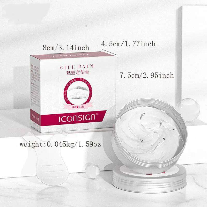 ICONSIGN Glue Balm For Lash Lifting Fast Fixing Shape Eyelash Brow Lashes Lift Waterproof Wax Beauty Makeup Tools X250722