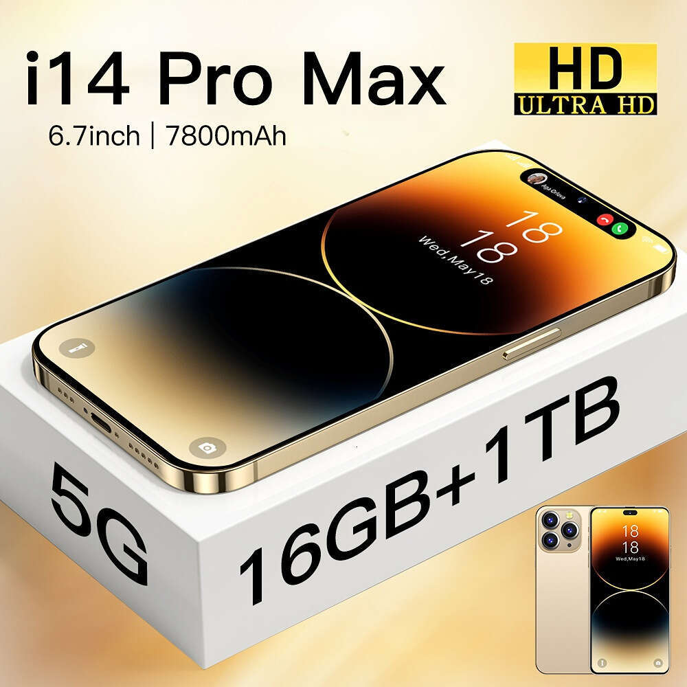 i14proMax Low Price 3G Android 1+16GB Smartphone 6.3 Inch HD