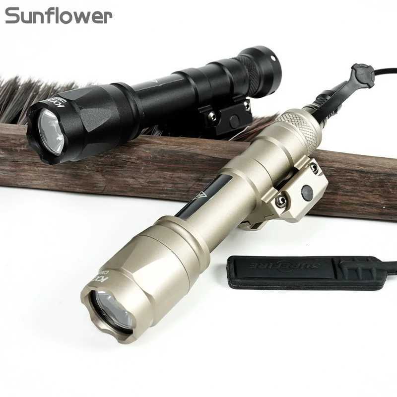 Tactical Gear SF X300U X300 M600 M600B M300 M300C Flashlight LED Torch AR15 Airsoft Hunting Weapon Scout Light Fits 20mm Rail W250722