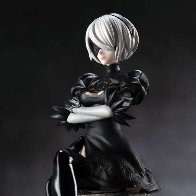 NieRAutomata 2B Anime Girl NieR YoRHa No.2 Type B Action Figure Automata Ver1.1a 9S/A2 Figurine Sexy Model Doll Toy Gift
