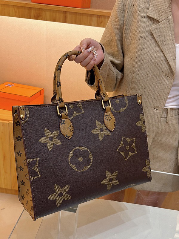 Designer Bags Cross-border supply European and American retro women's bags 2025 New style fashionable and elegant handbag Large capacity shoulder