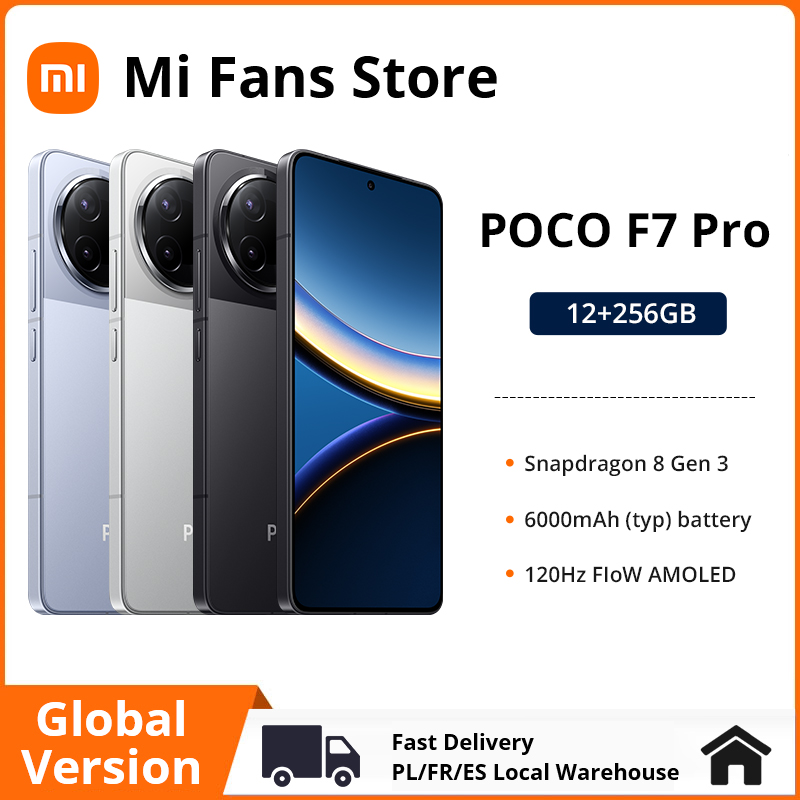 POCO F7 Pro Global Version Smartphone Snapdragon 8 Gen 3 50MP dual camera with OIS 90W HyperCharge 5G NFC