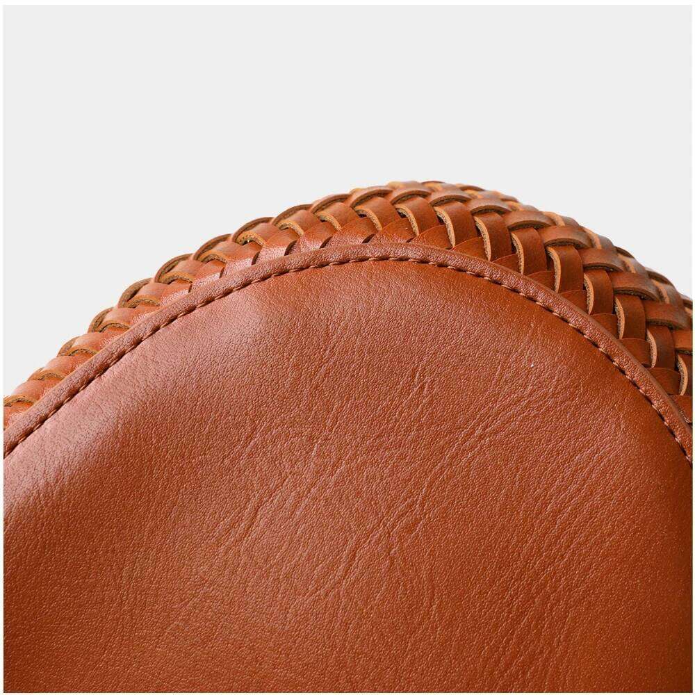 2025 Woven Women Designer Bags Niche Casual Bucket Bag Handmade French Retro PU Material Shulder Handbag