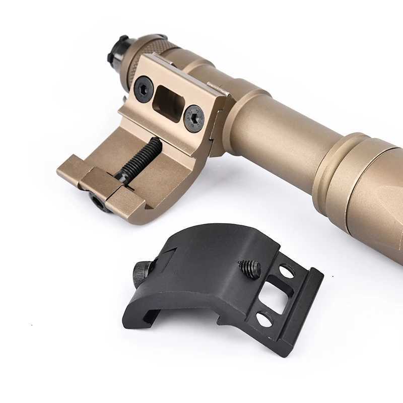 WADSN Tactical M300 M600 Flashlight Mount Base M340 M640 Scout Light Support MLOK KEYMOD 20MM System Airsoft Hunting Gear W250722