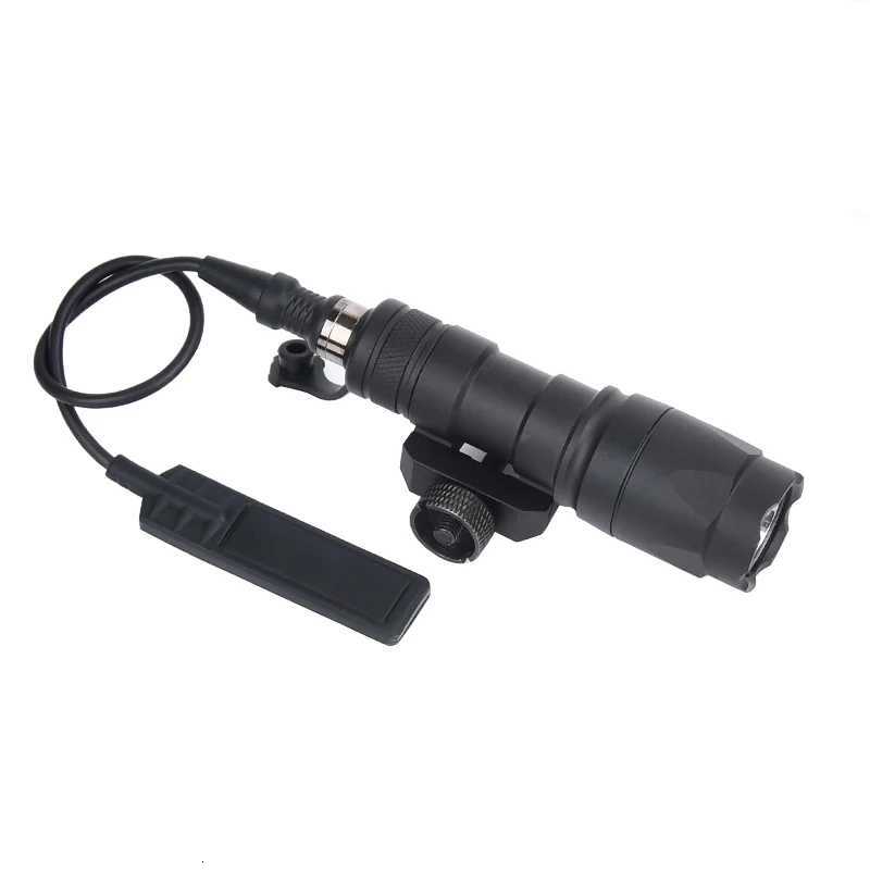 Wadsn Airsoft M300 M300A SF Tactical Flashlight Fits 20MM Rail MLOK Mount KEYMOD Base Weapon Hunting Scout LED Mini Gun Light W250722