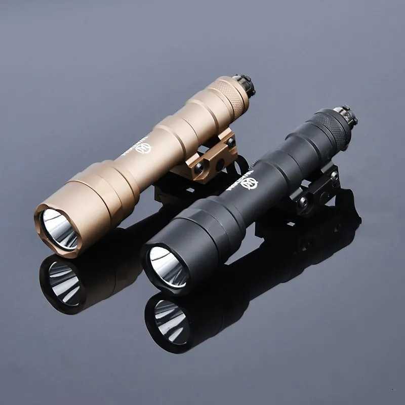 Vadsn SF M600U Airsoft Scout Lamp Weapon Flashlight Base White LED Hunting Spotlight 800Lumen Weapon Gun Lights Constant Switch W250722