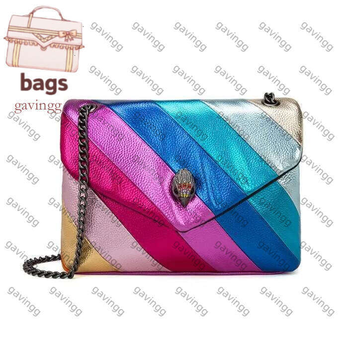 Kurt Gigers Bag Designer Tote Bag Kurt Bag Womens Crossbody Bag Leather Handbags With Chains Big Cross Body Purse Fashion Circular Wallet Square Shoulder Bag 86F