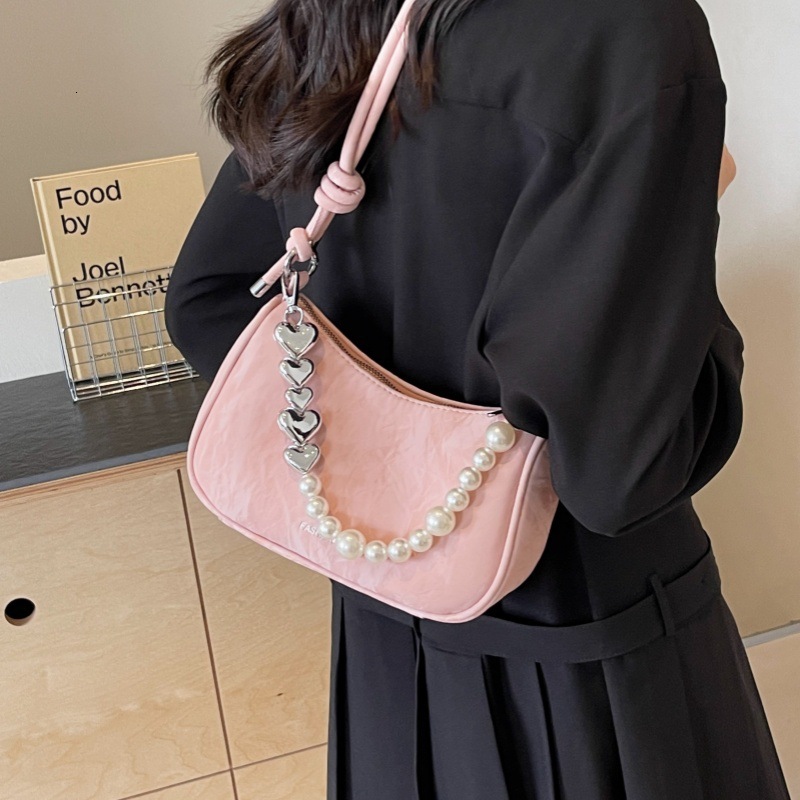 Summer new women's crossbody bag women's fashionable crossbody bag fashionable casual pillow bag commuting bag women's new women's