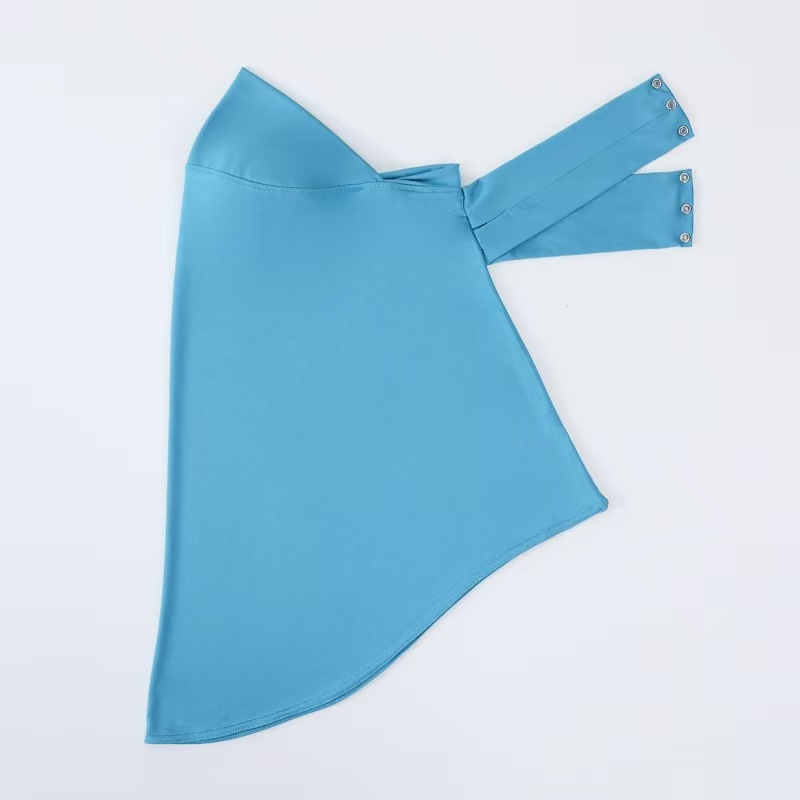 T1285 new Japanese and Korean candy color solid color chiffon scarf silk shawl