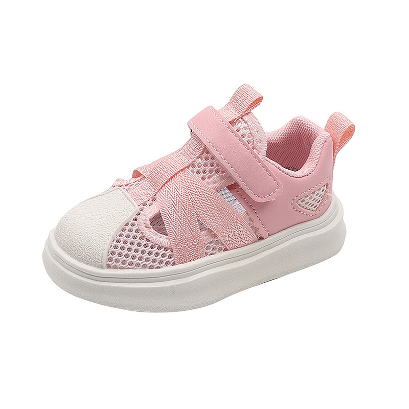 Toddler Boys Girls Summer Mesh Kids Casual Sneakers Walkfashion with Hollow Design Children White Shoes Trainers Size 22 - 31 dh1922389