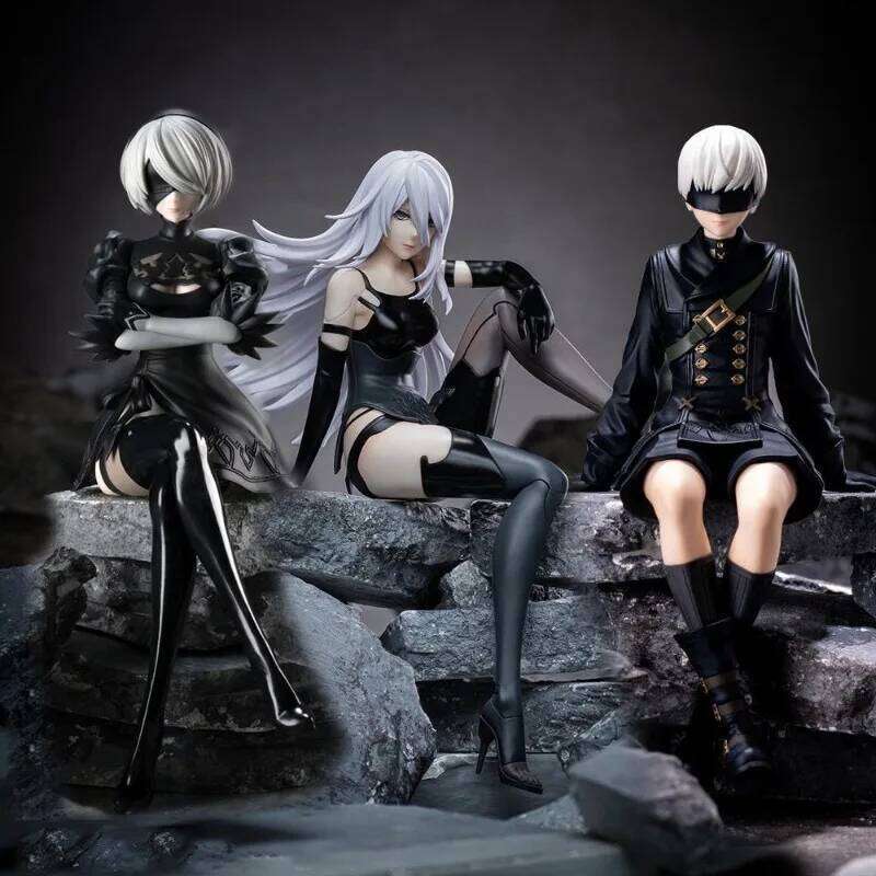 NieRAutomata 2B Anime Girl NieR YoRHa No.2 Type B Action Figure Automata Ver1.1a 9S/A2 Figurine Sexy Model Doll Toy Gift
