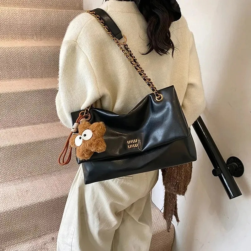 Designer Bag Shoulder Bag Crossbody Bag Luxury Bag Purse Fashion Hundred Women's Handbag High Quality Leather Small Square Bag Black Letter Multi