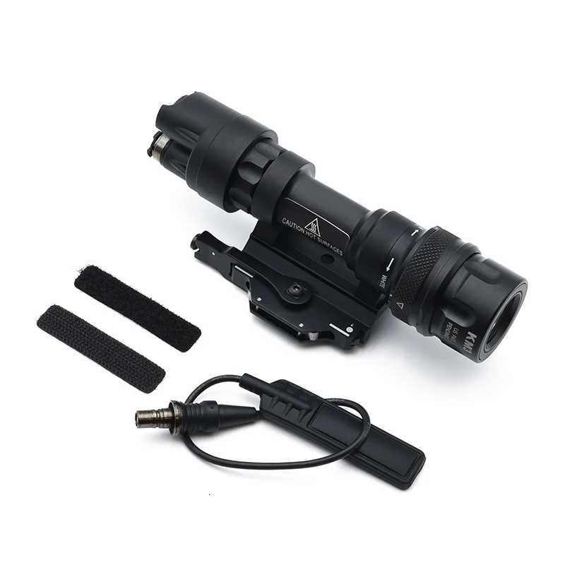 Light M952V IR Scout LED White Dual Output Remote Switch Pressure Flashlight W250722