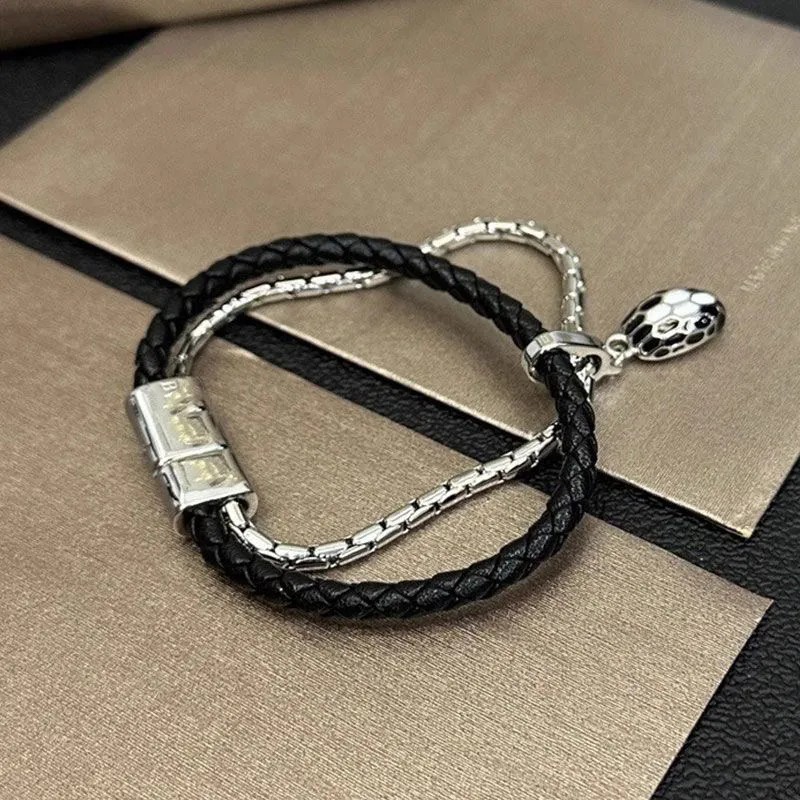 Couple's Leather Rope Bracelet, Red String & Waterproof Wire Rope Style, Zodiac Year Compatible, Charm - Wearable for Men & Women