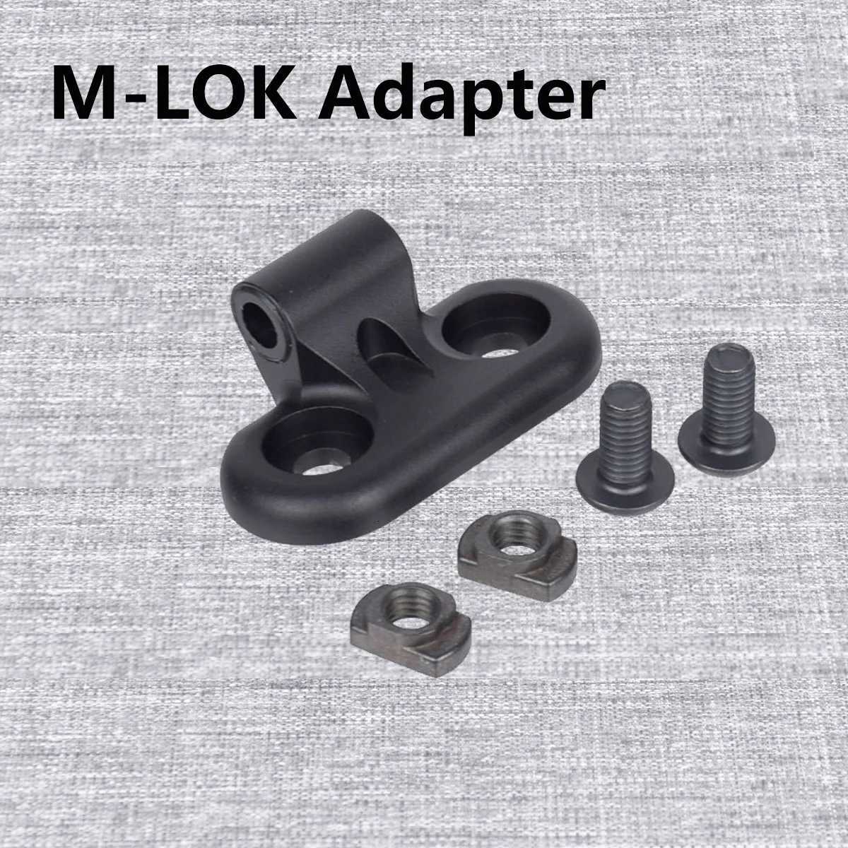 Surefire Offset M340C M640DF M340V M640V Weapon Scout Flashlight LED Airsoft Weapon 20mm Rail Mount Light M-lok Rail Adapter W250722