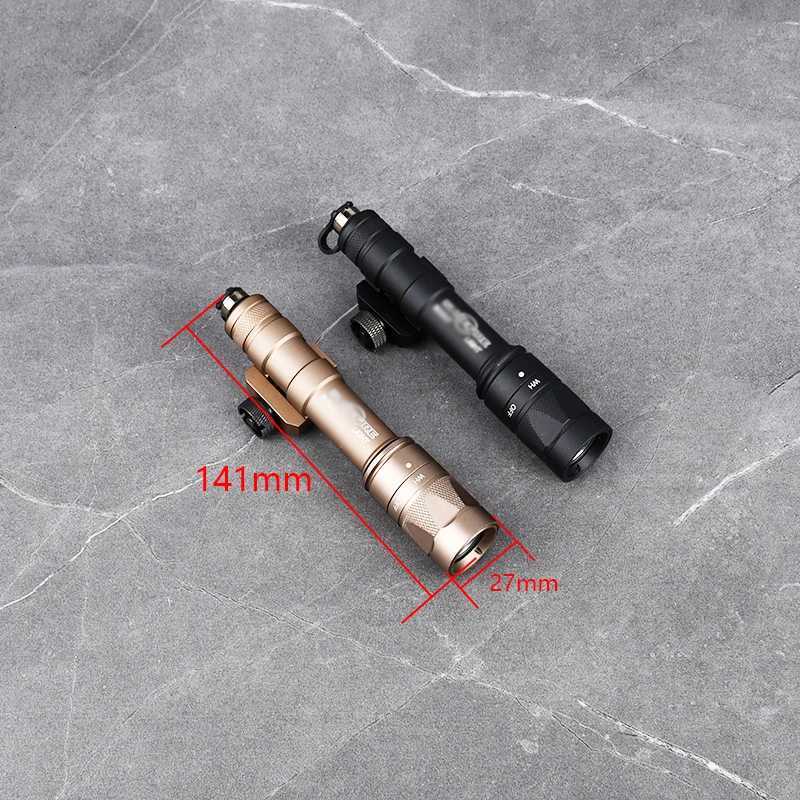 600 Tactical LED Light 600W Flashlight Strobe Light Airsoft Metal Weapon Lamp Hunting Search Fit Picatinny Rail With SF Mark W250722