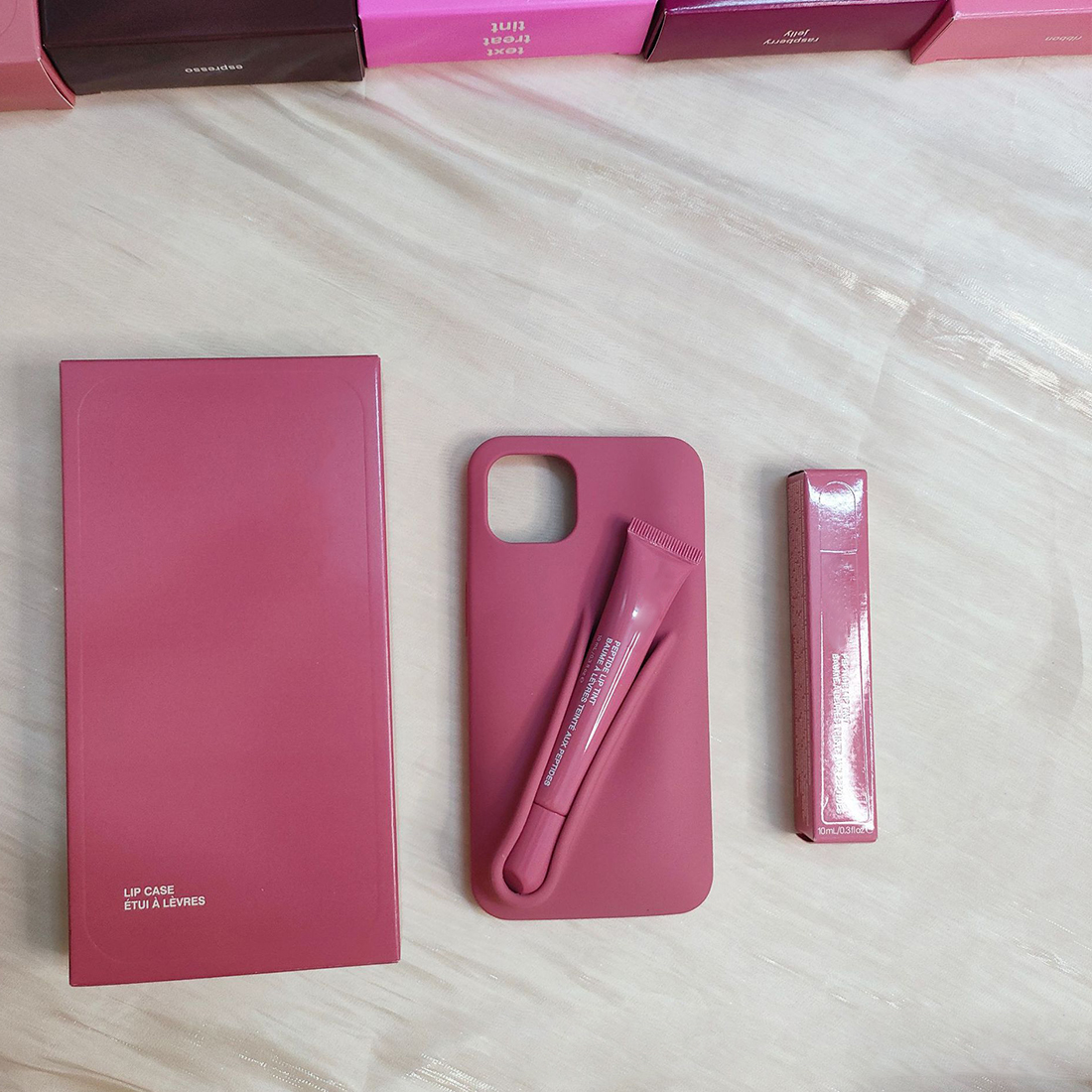 phone case With Box lip gloss Lipstick Case iphone 17 pro max cases Lipstick Lip Balm 3D Make-Up Silicone Case for iPhone 17 16 15 14 13 12 11 Holder 
