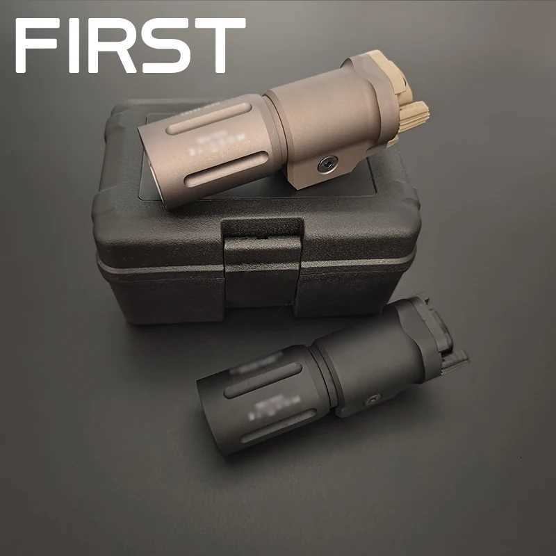 Tactical Flashlight PLHv2 PL350 16340 Pistol Scout Light High Power Metal Lamp Fits 20mm Rail Hunting Weapon Flashlight W250722