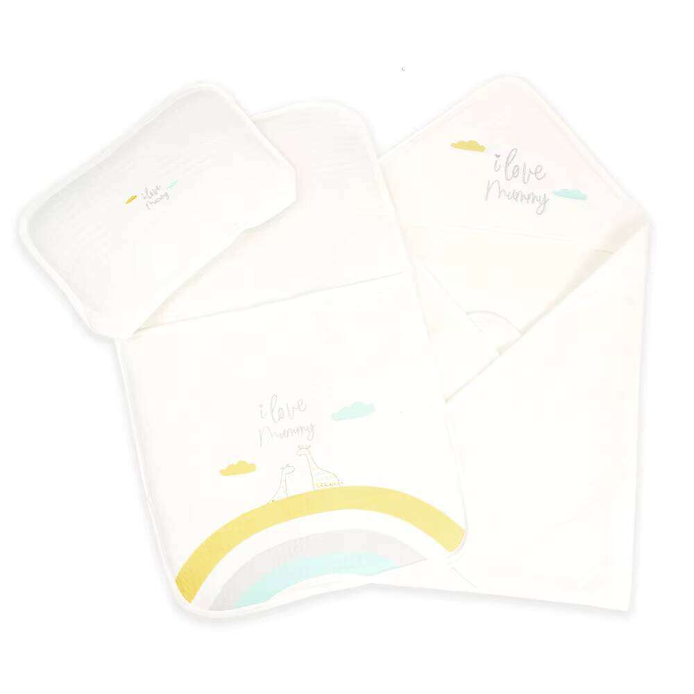 3-Piece Baby Bedding Set - Soft Cotton and Polyester Blend, Four Seasons Universal, Newborn Size