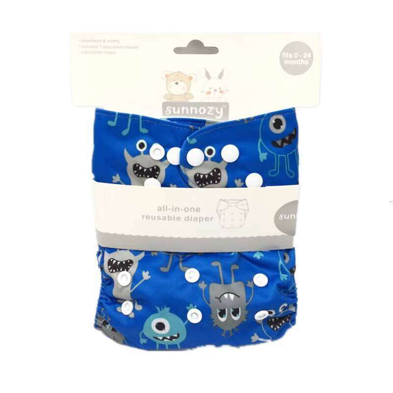 Wholesale Training Pants with Various Materials Washable, Reusable and Adjustable Size Baby Diaper