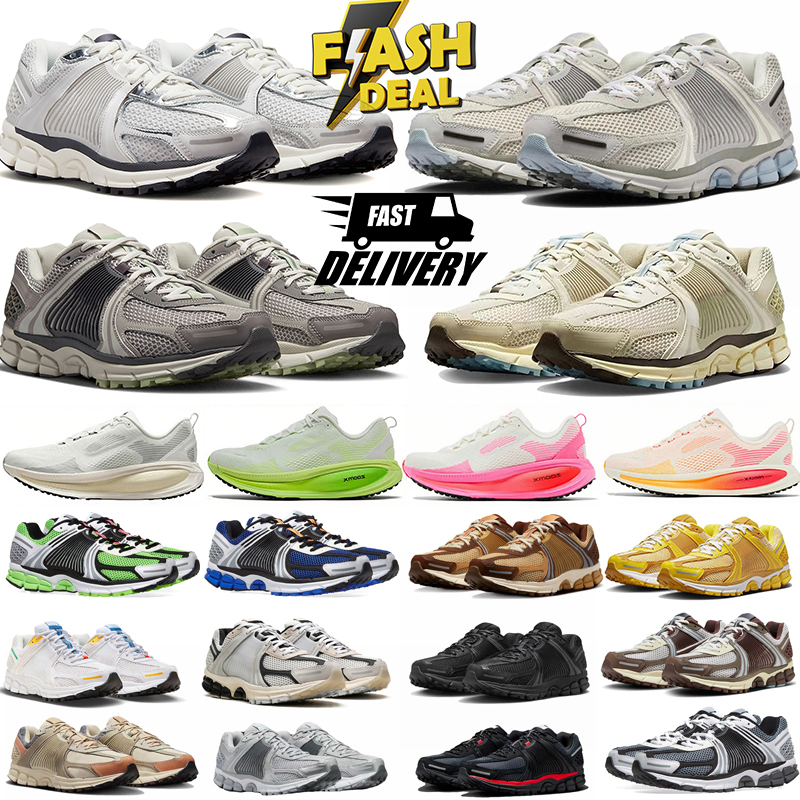 2025 Free delivery designer shoes running Vomero 5 Roam Metallic Gold Photon Dust Pink vomero 18 Summit White Coconut Milk Flax Mens Flat Trainers Sneakers