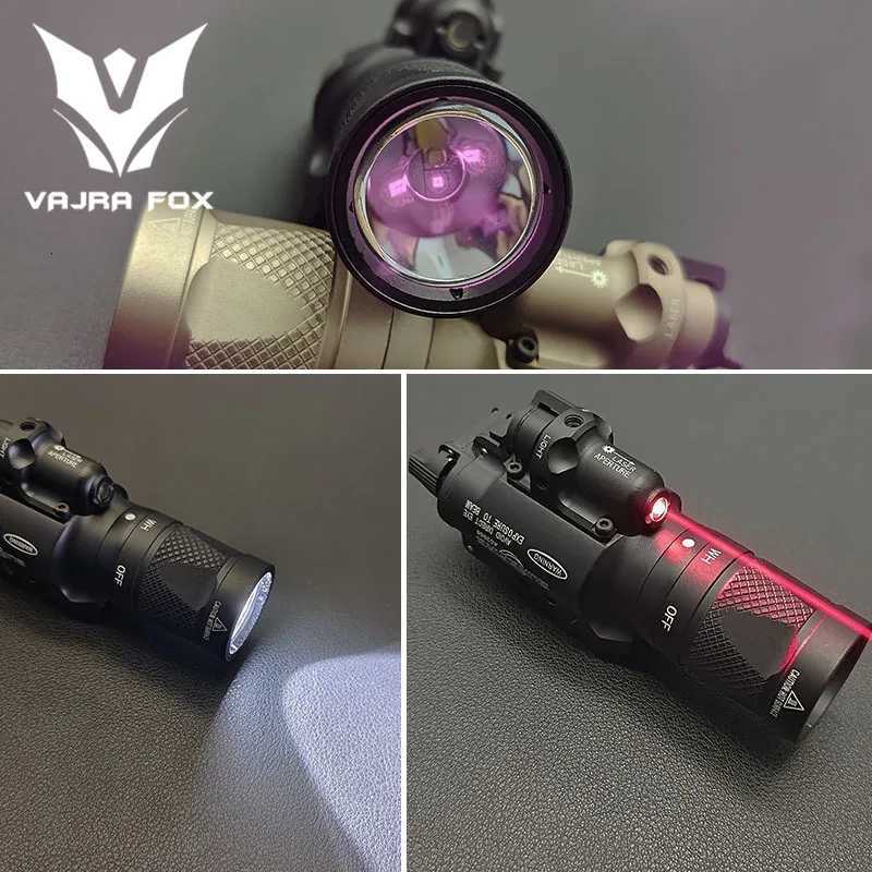 Tactical SF X400 X400V Strobe X400V-IR Infrared Weapon X300V X300U X300 Flashlight Pistol Scout Light Hunting Weapon Light W250722