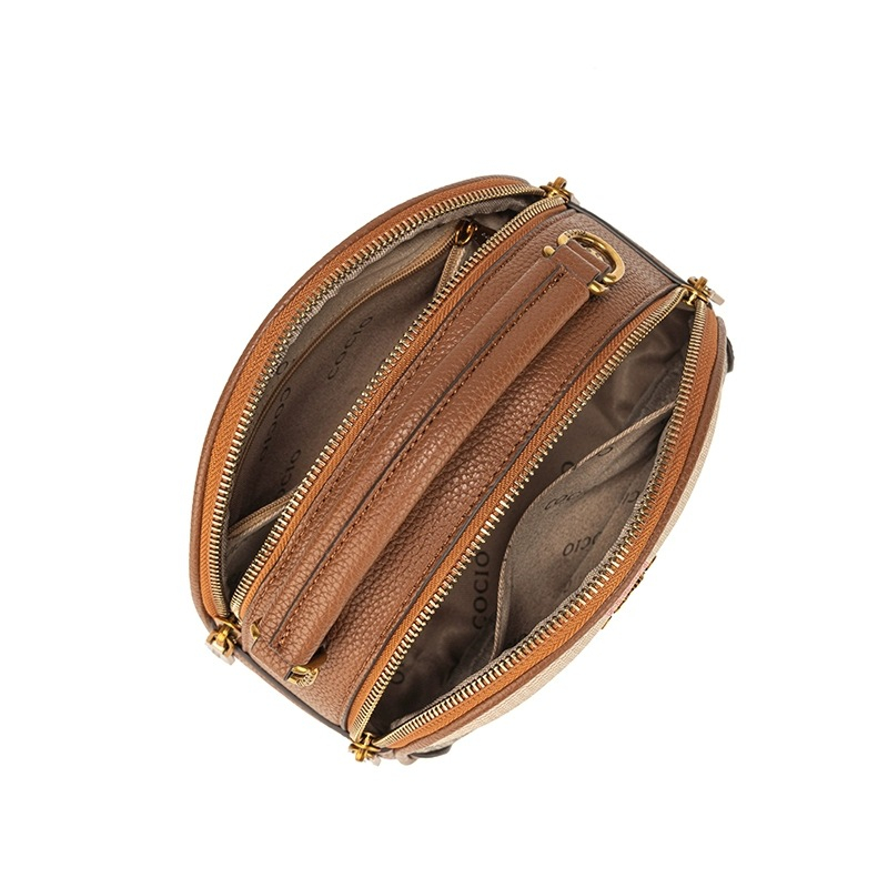 COCIO designer Shoulder Bags New plaid handbag for women in spring and summer simple casual backpack