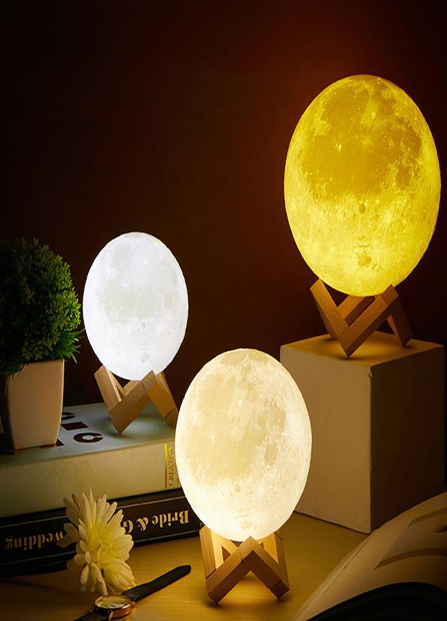2022 3D Moon Lamp S… - image