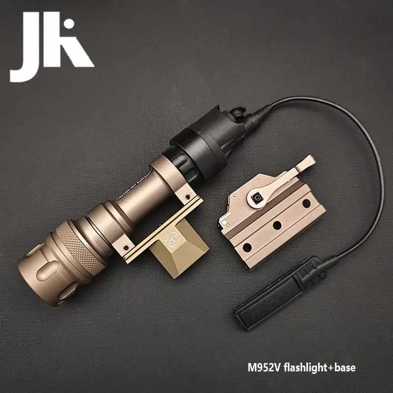 Tactical M952V LED Light Scout Flashlight Weapon Lights With M93 QD Mount Waterproof For Rifle Constant Momentary Strobe Output W250722