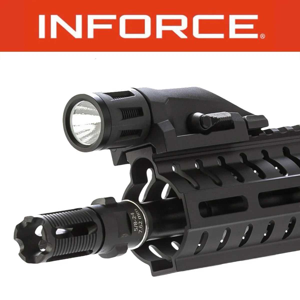INFORCE WML WML-G2 Hunting Gun Scout Light Airsoft Weapon LED Strobe Constant Momentary Flashlight Fits 20mm Picatinny Rail W250722