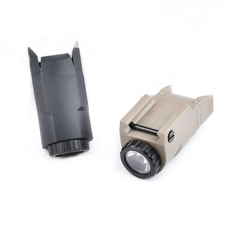 Tactical INFORCE Nylon APL APL-C Pistol Weapon Light Airsoft Glock G17 18C 19 Constant Strobe Flashlight for 20mm Picatinny Rail W250722