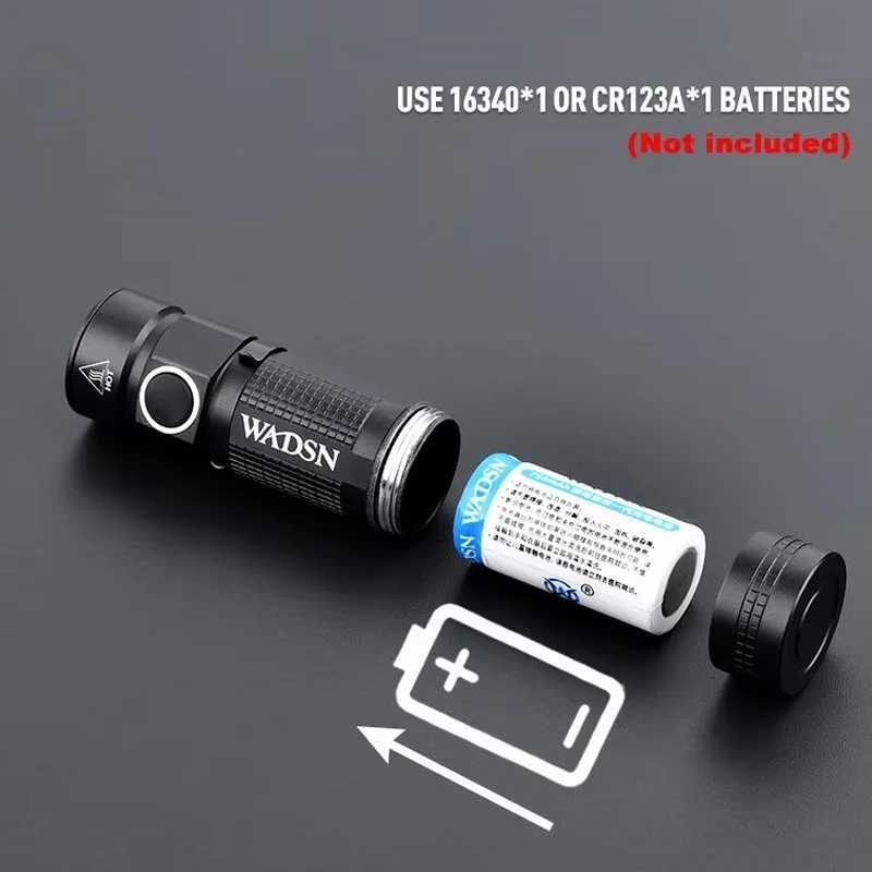 Vadsn Tactical Scout Fast Helmet Light Airsoft Strobe Mini White Led Lamp Constant Momentary Huting Output Helmet Flashlight W250722