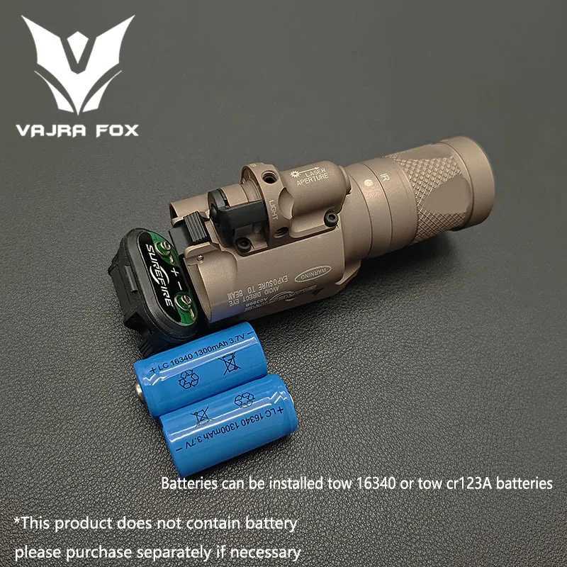 Tactical SF X400 X400V Strobe X400V-IR Infrared Weapon X300V X300U X300 Flashlight Pistol Scout Light Hunting Weapon Light W250722