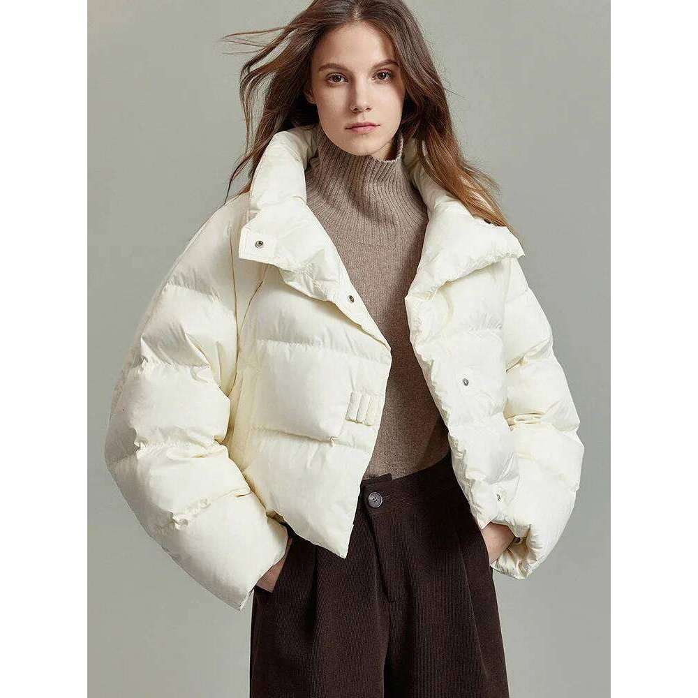hoodie Autumn Winter Women Parkas Fashion Turn Down Collar Single Buttons Short Thick Warm Female Jackets Coat jacket