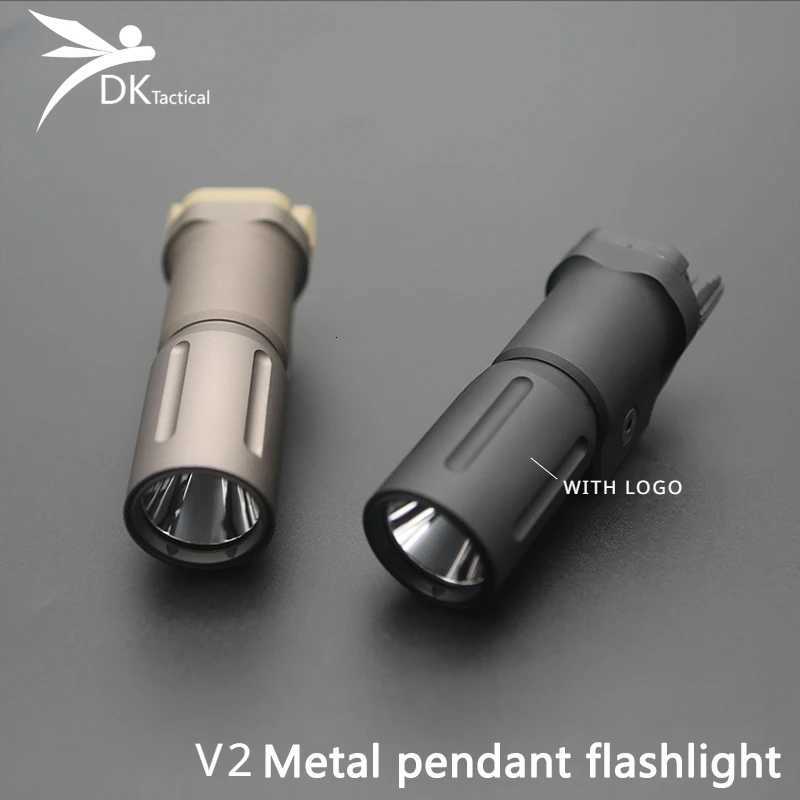 Tactical PL350 PLH V2 Flashlight Pistol Gun Light High Power Metal Lamp Airsoft Hunting Weapon Scout Light 20mm Picatinny Rail W250722