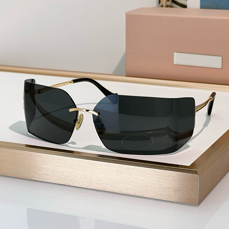Rimless Runway Sunglasses For Women Men Summer Square Eyewear M54Y Designer Sunglasses Outdoor Goggles UV400 Protection Glasses With Box