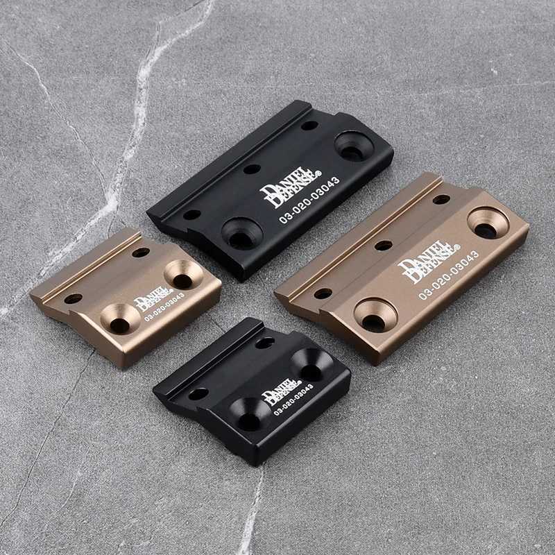 2 Tactical Danie Defense DD Mount SF M300 M600 Flashlight For MLOK KEYMOD SMR Rail Metal Base Hunting Airsoft Accessories W250722