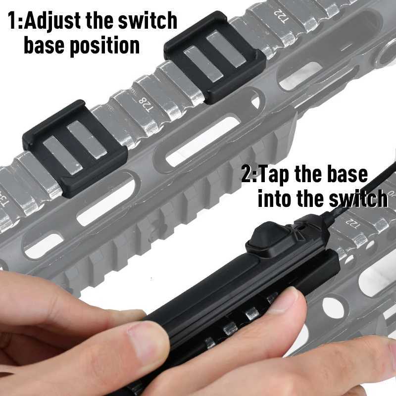 Tactics TR7 TR1 X300 X400 XC1 White Strobe Light Hunting Weapon Pistol Light Airsoft Accessories 20mm Glock 17 Airsoft Rifle PEQ W250722