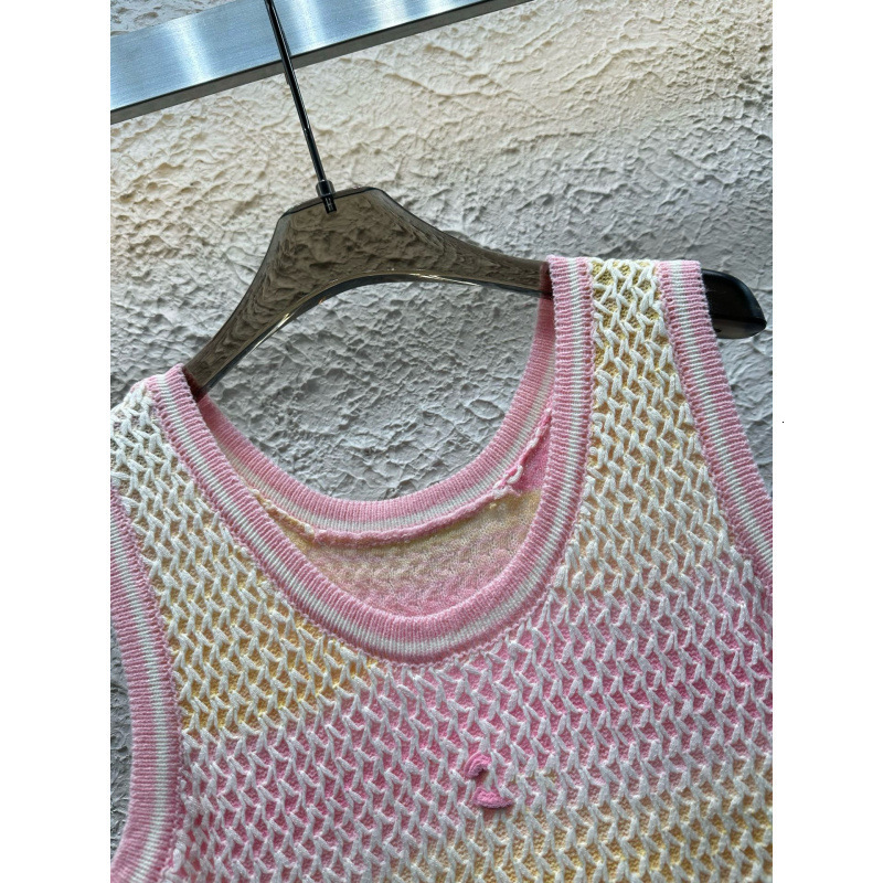 Hot Pink Knitted Women Designer Sleeveless Midi Dress Street Style Vacation Birthday Party Dresses