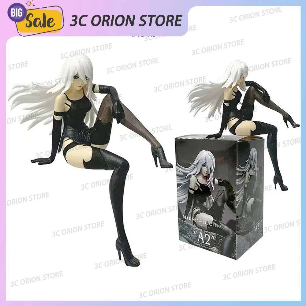 15cm NieR Automata Yorha Type A2 2B 9S Figure PVC Anime Figures Gk Figurine Collection Decoration Ornament Model Toy Gift