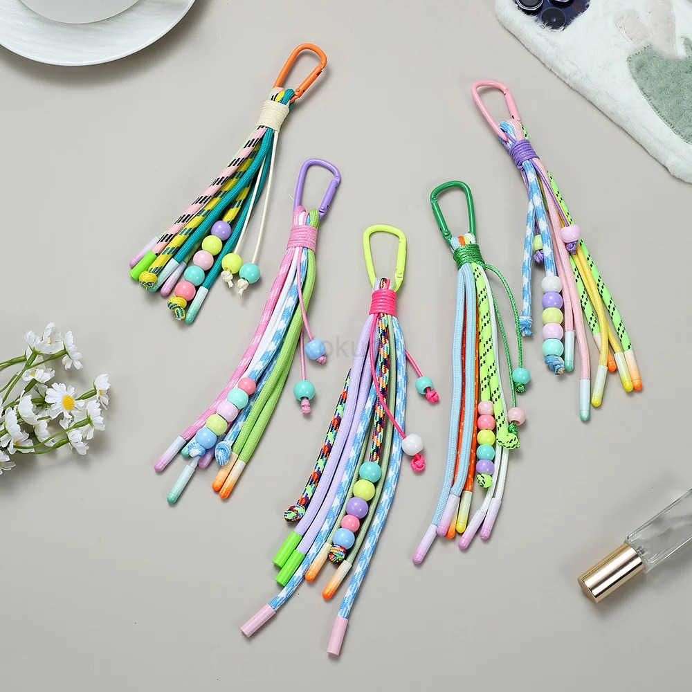 New Universal Braided Mobile Phone Lanyard Strap Cute Hanging Chain Loop Strap Detachable Wristband Phone Patch M250723