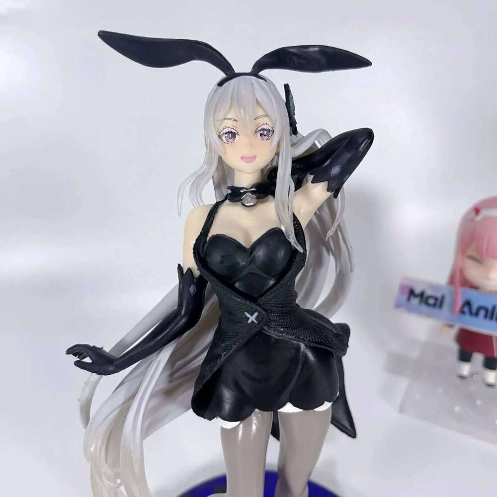 Re Zero Echidna Figure Sexy Bunny Kawaii Girls Action Figures ReZero Anime Figurines Collectible Dolls Model Fans Gifts