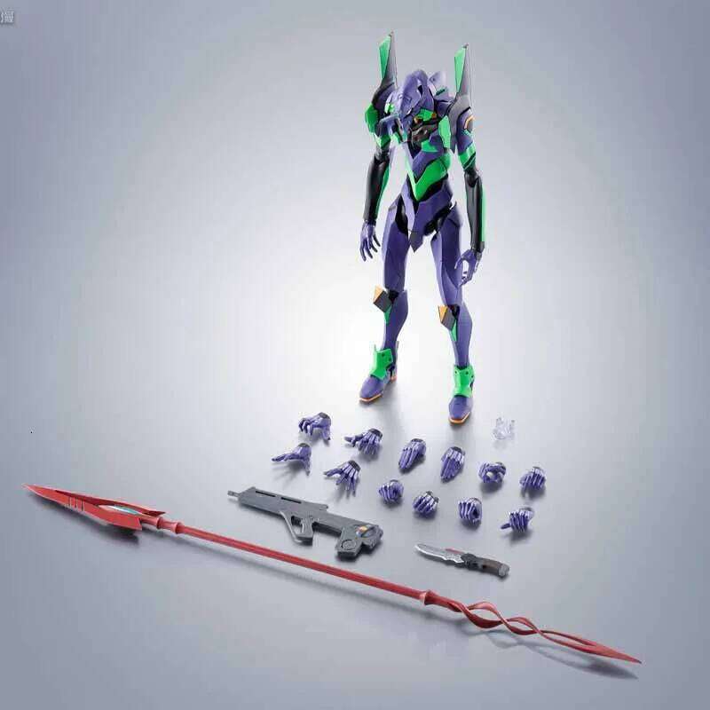Bandai Original MODEL KIT ROBOT SOUL EVANGELION Action Figure Model Toy Gifts For boy Collectible Foam box sends 170mm