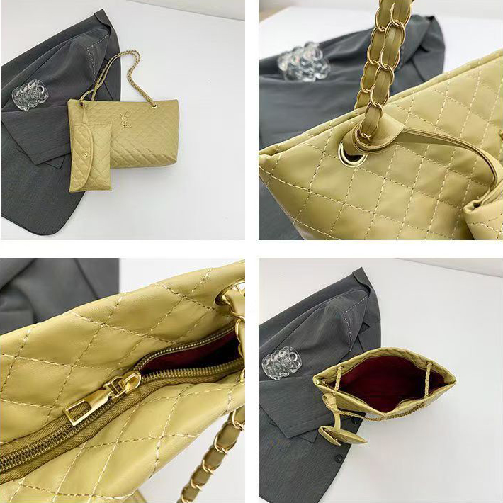 Designer bag Fashionable Genuine leathr Handmade Comfortable And Large Capacity diamond grid Tote Suitable For Daily Work Portable Handbag Shoulder Ba