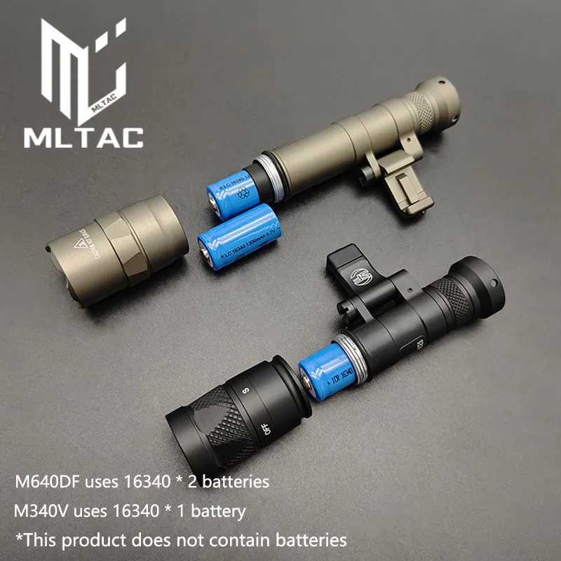 Tactical Scout Light M340C M340V M640DF M640V 1400 Lumens Or Strobe Weapon Flashlight Fits 20MM Rail Outdoor Hunting Light W250722