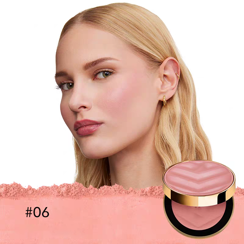 6 Colors Brand Blush #44 #69 Powder Matte Face Blush 6g Face Blusher Blendable Formula Long Lasting Waterproof Light Good Quality