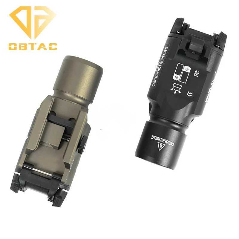 300 Tactical X300-B X300B Scout Light Airsoft Weapon Hang Light Strobe 1000LM LED Hunting Metal X300 Flashlight Fits 20mm Rail W250722