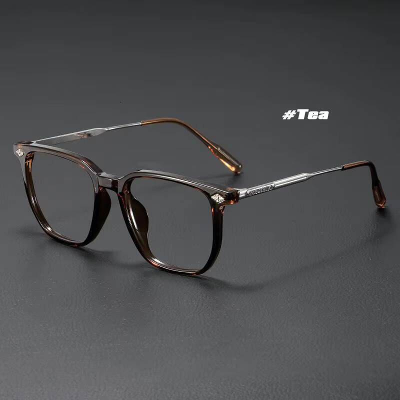 Fashion Anti Blue Light Glasses frame Men Business Square Myopia Prescription Eyeglasses for Women Large Frame Optical Eyewear ddmythur