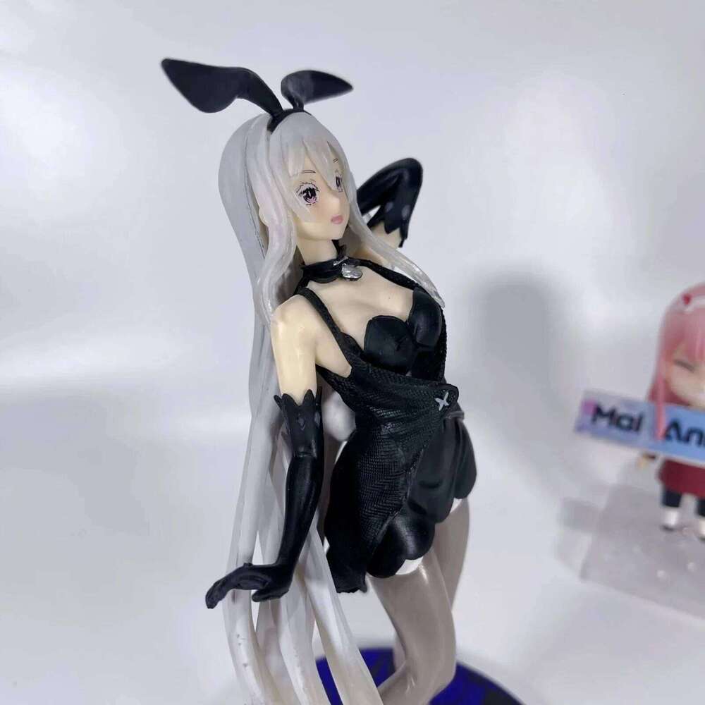 Re Zero Echidna Figure Sexy Bunny Kawaii Girls Action Figures ReZero Anime Figurines Collectible Dolls Model Fans Gifts